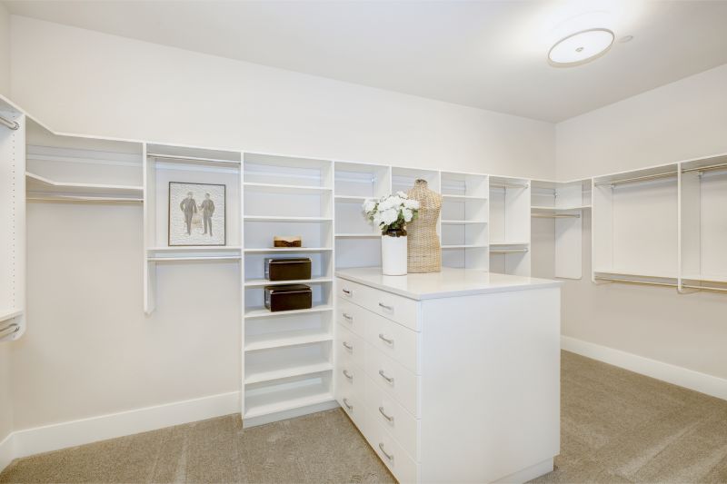 Luxurious Walk-In Closet Integration